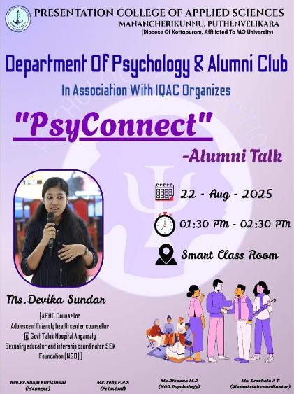 Alumni Talk — PsyConnect