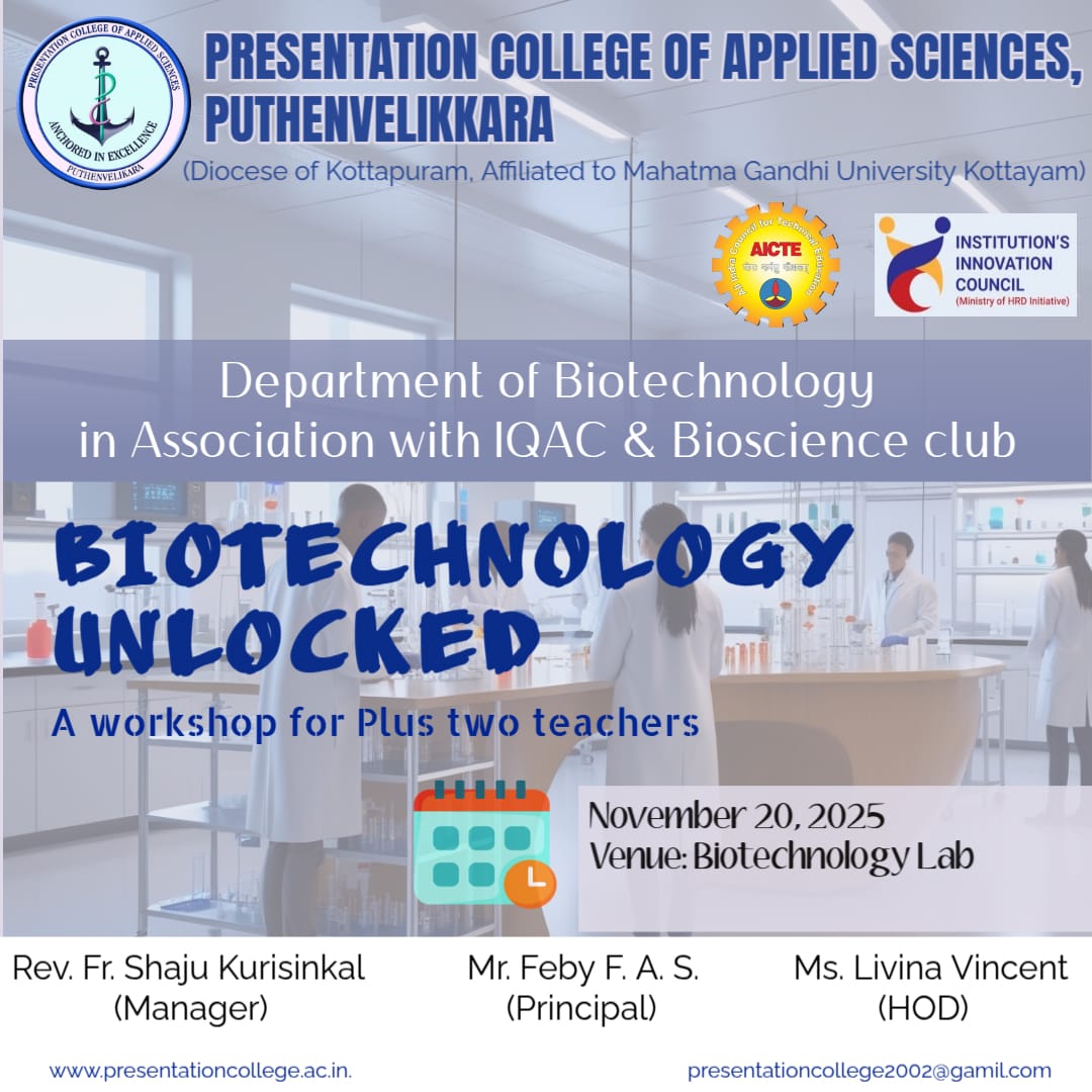 Workshop for +2 Teachers