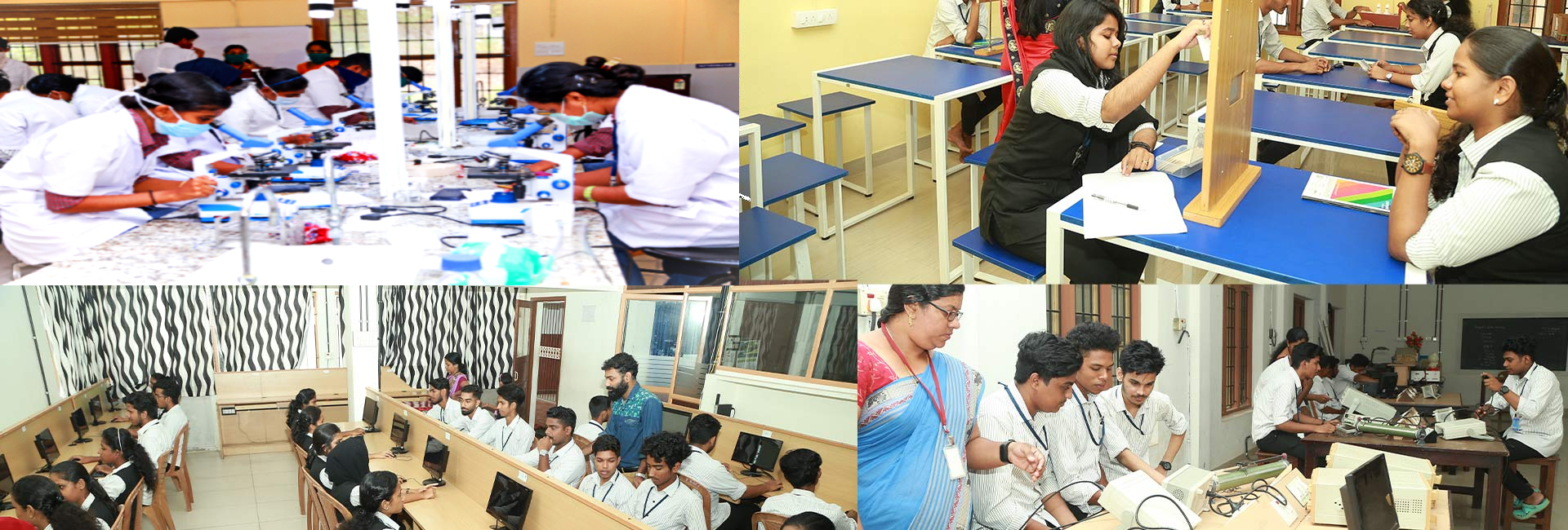 Well equipped laboratories