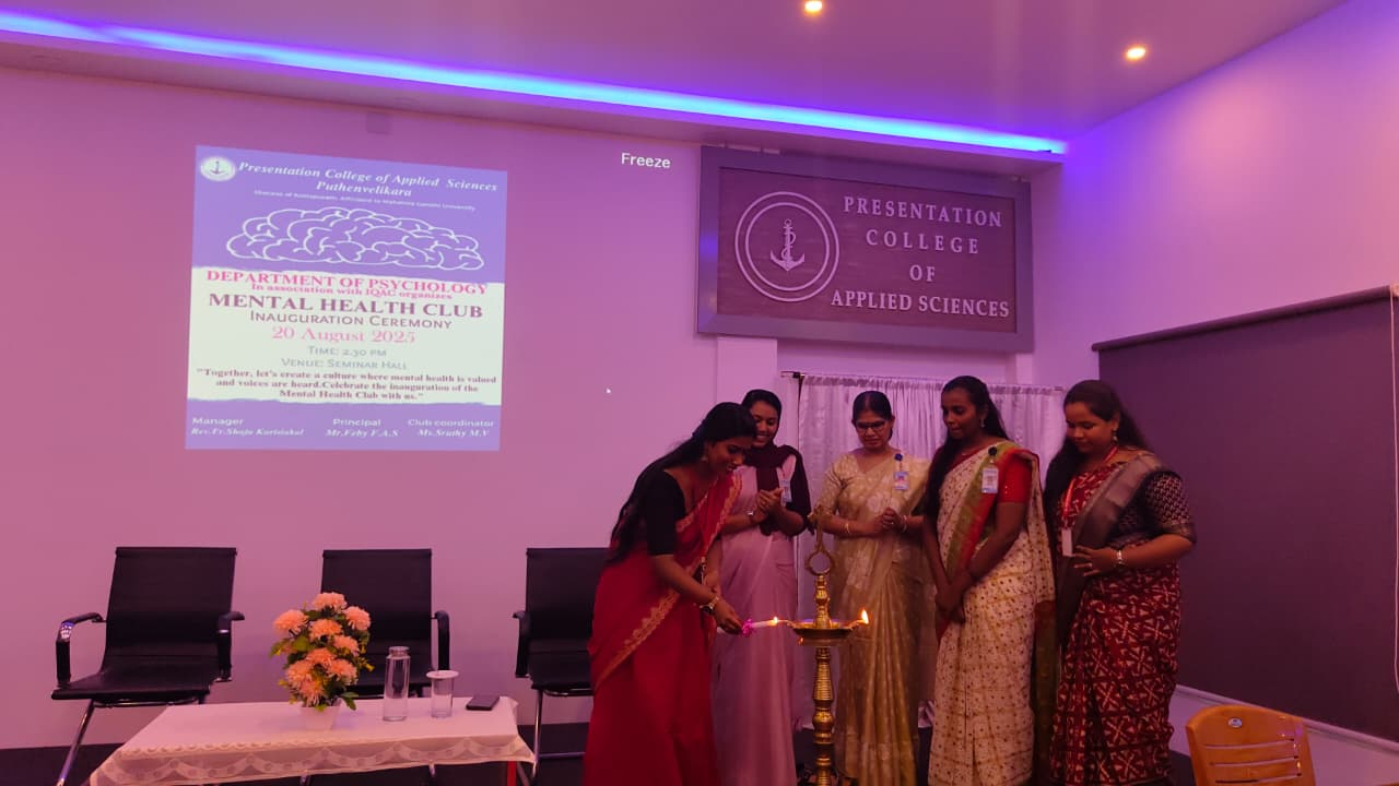 MENTAL HEALTH CLUB ACTIVITIES